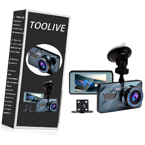 WeBeqer Caméra Embarquée Voiture 1080P FHD,3 Caméra de Voiture Grand Angle  de 176°,Dashcam Voiture avec Carte SD 64G,Vision Noc13 - Cdiscount Auto