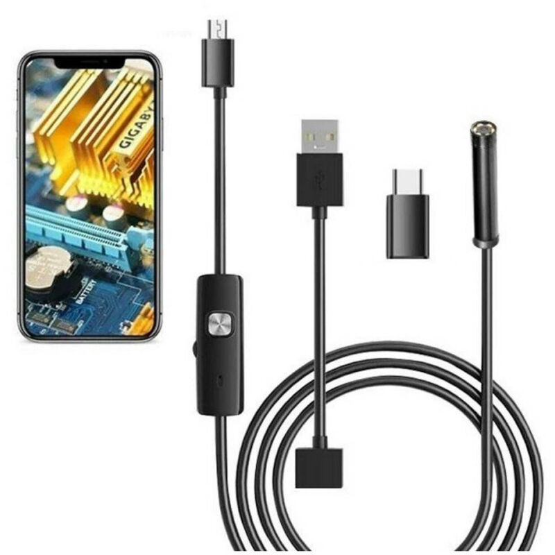 Type-c Usb Mini Flysible Impermeable 6 Led