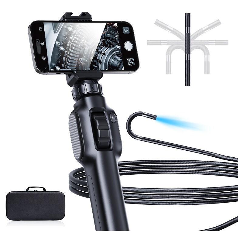 Caméra endoscopique 8,5mm 360° câble rigide 3m S43-OTG