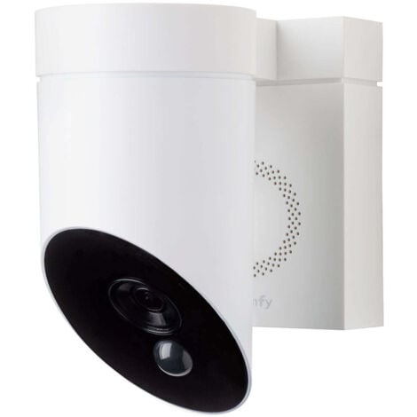 Caméra extérieure avec sirène intégrée Outdoor Camera 2 - Somfy - Blanc