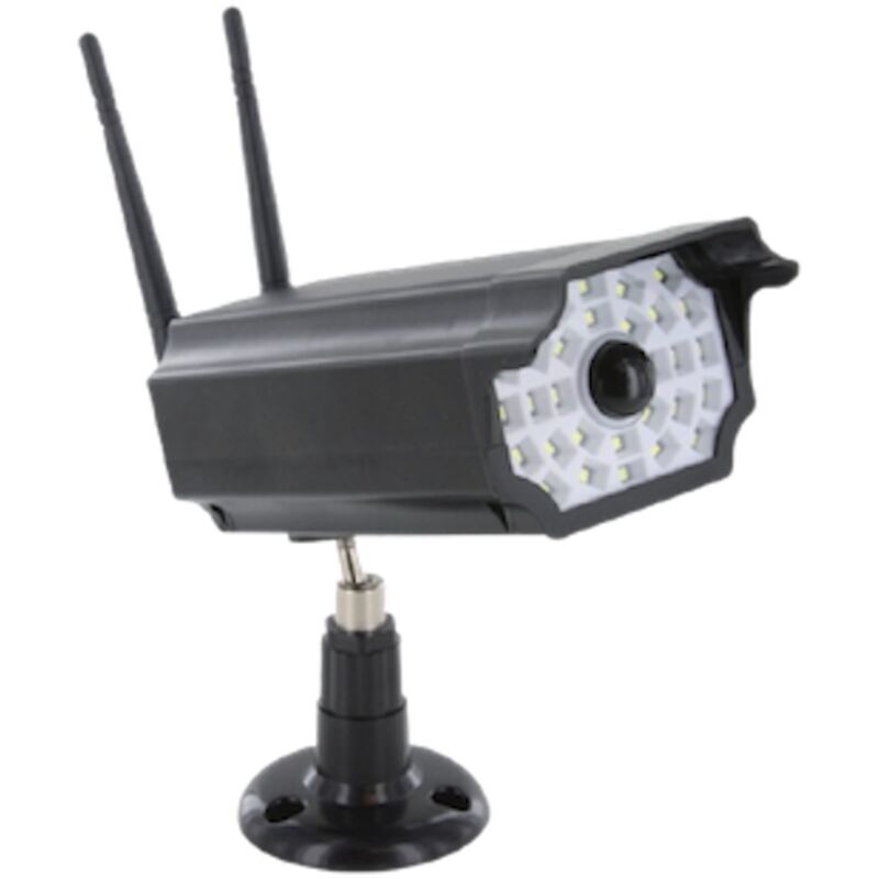 CHACON Cam&eacute;ra factice solaire + d&eacute;tecteur mouvement flash - 
