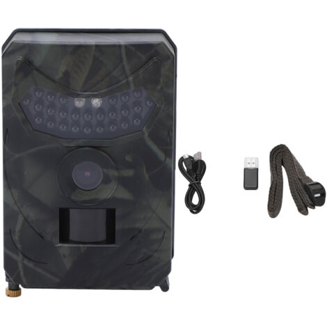 Caméra infrarouge étanche HD pour surveillance extérieure, chasse et sécurité domestique avec prise de photo en 0.8s