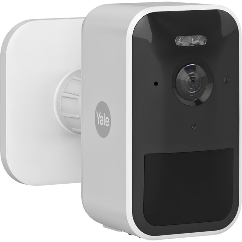 Caméra surveillance WiFi extérieure Yale - Full HD - vision nocturne - alerte en temps réel - compatible Alexa