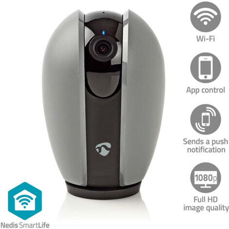 Caméra intérieure SmartLife avec vision nocturne en WIFI - NEDIS -