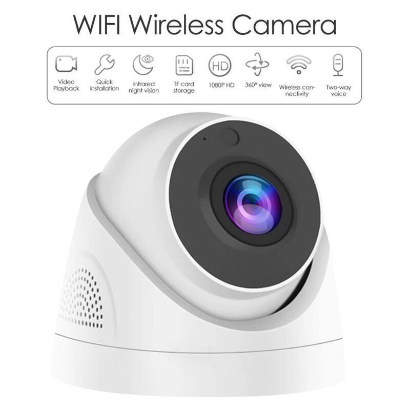 Merkmak - Camera ip 1080P hd Wifi sans fil suivi automatique intelligent reseau de securite a domicile camera Audio bidirectionnel moniteur bebe