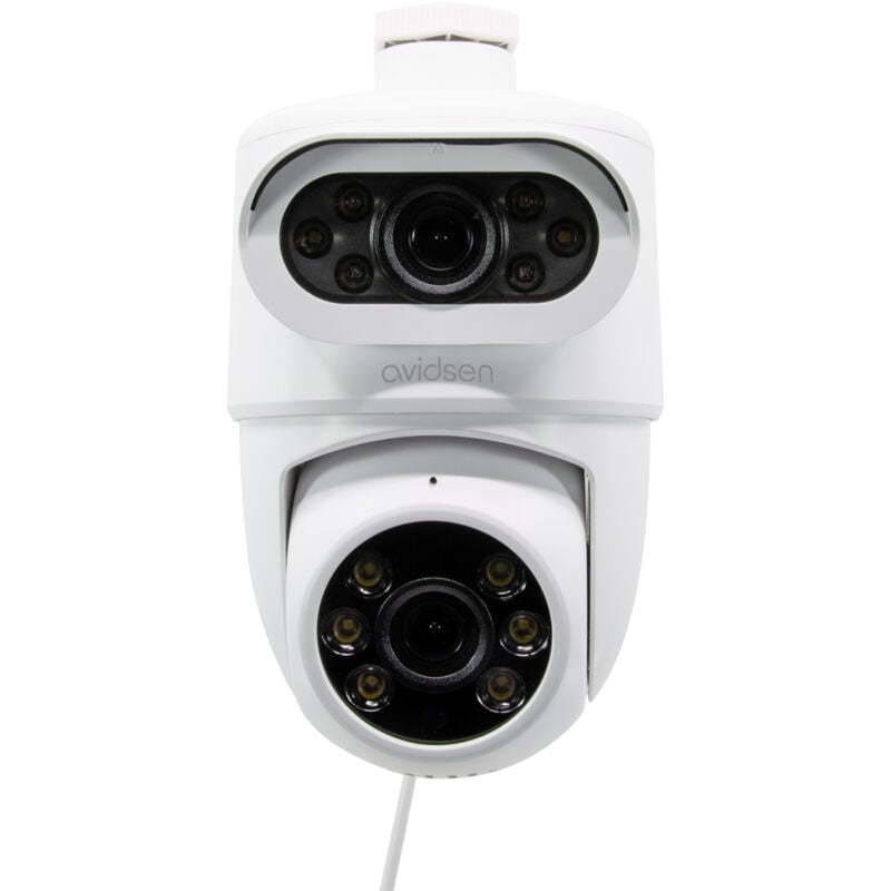 Avidsen - Caméra ip extérieure motorisée 2K avec double objectif HomeCam Dual ptz 127156