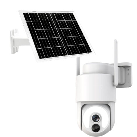 Caméra IP Solaire PTZ Extérieure Ultra HD 3K+ 6MP WiFi 6