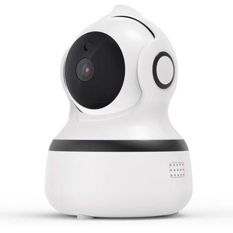 Caméra IP WiFi 1080p Full HD OWSOO sans fil 2,4 GHz avec vision panoramique, détection de mouvement, audio bidirectionnel, vision nocturne, idéale pour la surveillance de bébé, d'animal de compagnie o