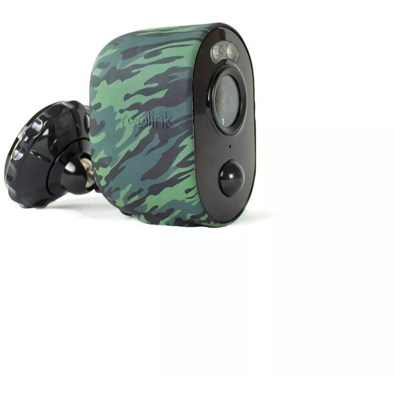 Ultra Secure - Caméra motif camouflage - Détection Intelligente / 100% sans-fil autonome / 4K 8MP / WiFi 2,4 - 5GHz / IP65 / app