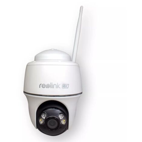 Caméra motorisée rotative autonome - 4K / WiFi 5GHz / Détection intelligente / Vision nocturne / IP64 / 128 Go (Reolink)
