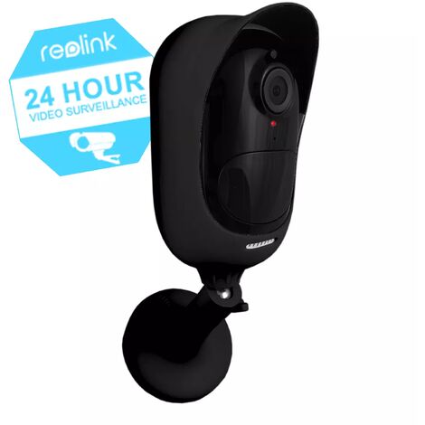 Caméra noire intégrale 100% sans-fil autonome IP / WIFI - Plage horaire / IP65 / 1080P FHD / APP (Reolink Argus 2)