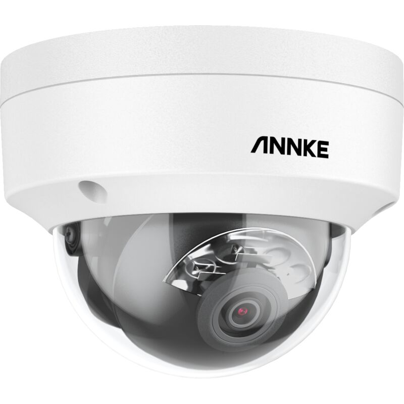 Caméra poe 5MP, dôme ipc 3K, avec détection de personnes et de véhicules ai, avec audio, avec fente pour carte, double lumière intelligente,