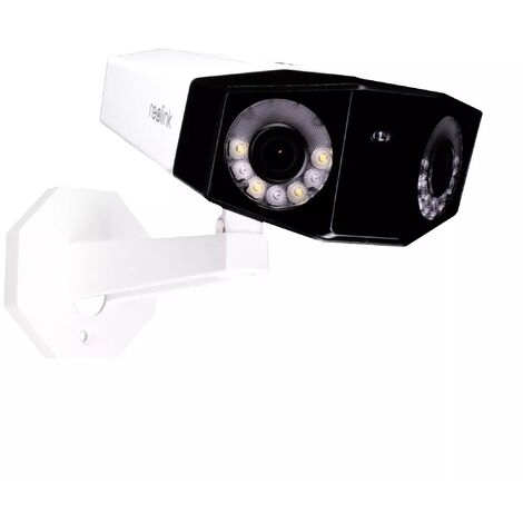 Caméra PoE Double objectif - Détection intelligente / 4K / Vision nocturne / Grand angle 180° / IP66 (Reolink)
