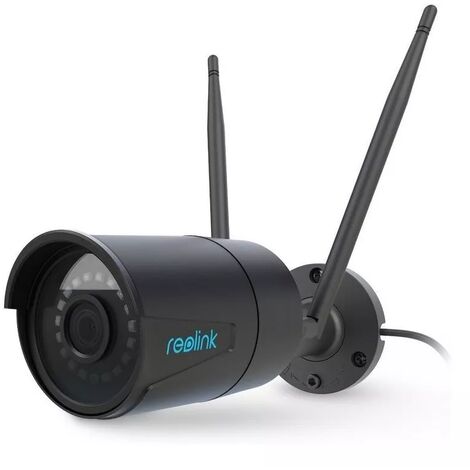 Caméra Reolink RLC-410W Version NOIRE (WiFi / DC12V / Super HD 4MP / IP66 / Nocturne IR=30m)