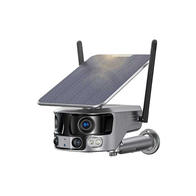 Caméra solaire, 4K Super HD, détection humaine, version 4G