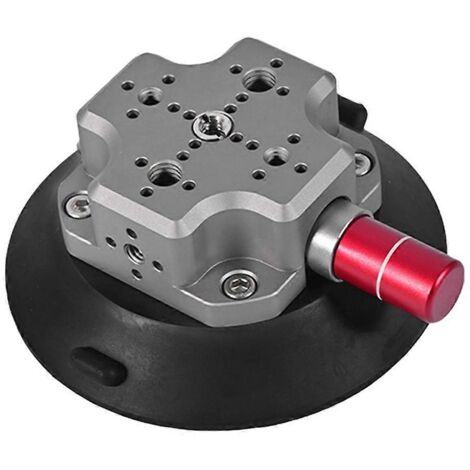 Caméra sport à ventouse pour voiture de 4,5 pouces. Compatible avec les piles AA illustrées.