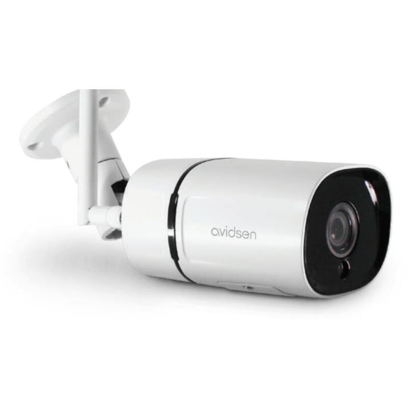 Avidsen - 1920x1080p caméra vidéo wifi portée max. 15m blanc - 123413