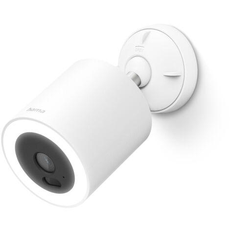 CAMÉRA SURVEILLANCE INTELL. AV. SPOT ET DÉTECT. MOUV., WLAN, PR EXT. HAMA