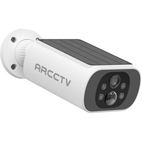 Caméra Surveillance solaire 4MP WiFi Extérieur sans Fil,compatible avec le KIT de surveillance ANRAN