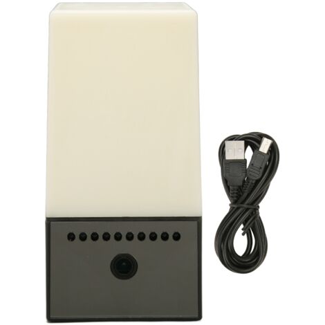 Caméra Surveillance WiFi 2MP Vision Nocturne HD avec Lumière Colorée et Interphone pour Chambre Bébé Noir