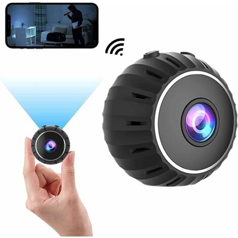 Caméra espion HD 1080p, mini caméra espion sans fil Wi-Fi, petit moniteur  d'intérieur sans fil pour la sécurité de la maison, [116] - Cdiscount  Appareil Photo