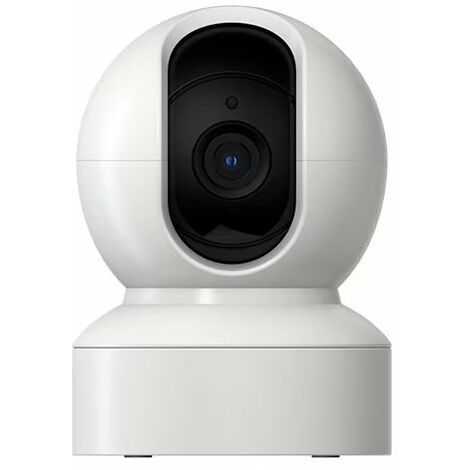 Caméra Surveillance WiFi intérieure 360° 1080P, vision nocturne, détection de mouvement, audio bidirectionnel, pour Bébé/Animaux,