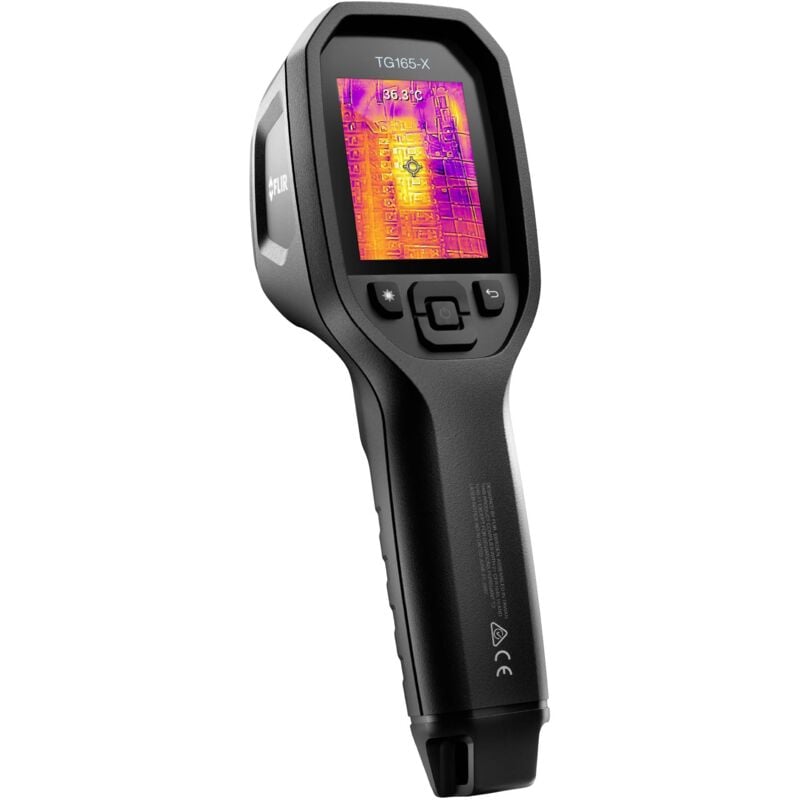 Caméra thermique Flir TG165-X msx -25 à +300 °c 80 x 60 Pixel 8.7 Hz msx®, Lampe led intégrée, appareil photo numérique intégré A805762