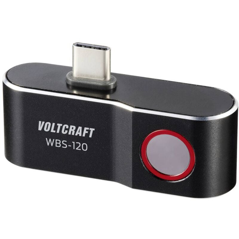 Caméra thermique Voltcraft WBS-120 -20 à 400 °c 120 x 90 Pixel 25 Hz Port usb-c® pour appareils Android™
