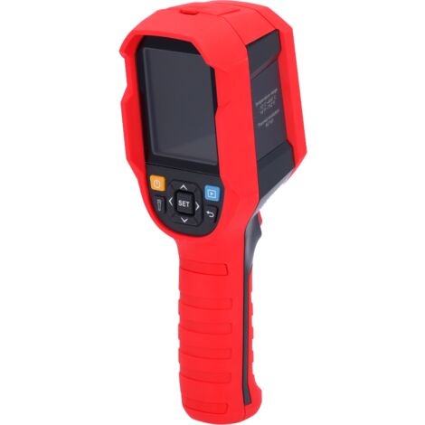 Caméra thermographique portable - Mesure de la température en temps réel - Résolution thermique 80x60  Précision ±2ºC ou ±2% - Mesure de température sur les visages à 1.5 m - Notification sonore en ca