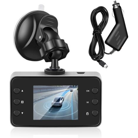 Caméra Voiture DVR 2 2 Pouces Enregistrement 1080P Grand Angle Vision Nocturne Détection Mouvement