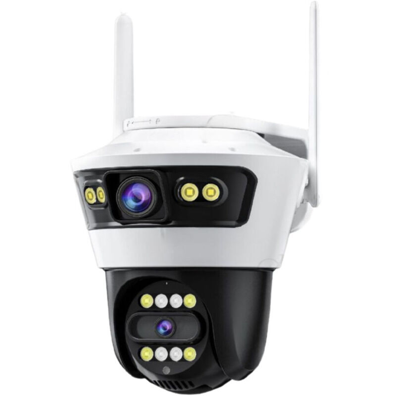 Mediawave Store - Caméra Wi-Fi de vidéosurveillance contrôle à distance alarme et protection IP66