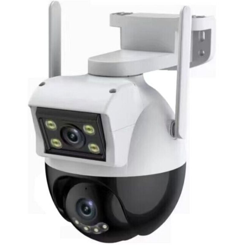 Lifebox - Caméra wifi à double objectif extérieure IP66 et detection de mouvement