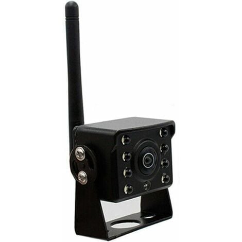 podofo Caméra de Recul sans Fil + Kit Moniteur LCD 7 12V - 24V Kit de  système de Parking pour Caméra de Vision Nocturne Étanche pour