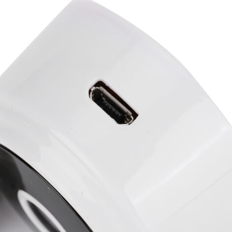 Caméra WiFi Mini Surveillance Domestique A9 IR Vision Noire 1080P Système Sécurité ABS Blanc