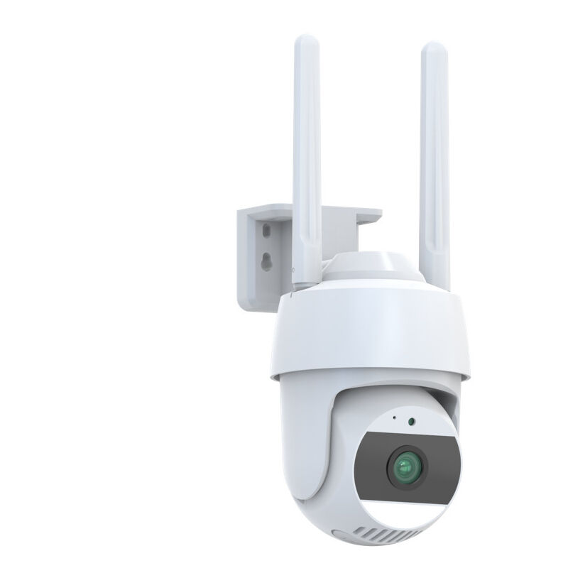 Caméras De Sécurité pour L'extérieur, Caméra De Surveillance Vidéo Domestique WiFi Étanche, Vision Nocturne Couleur 360° Vue Panoramique, Caméra