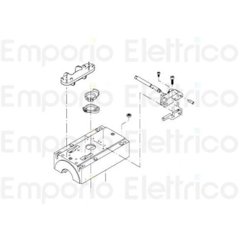 Cames de commutateur de fin de course pour remplacement Zed BENINCA' 9686158