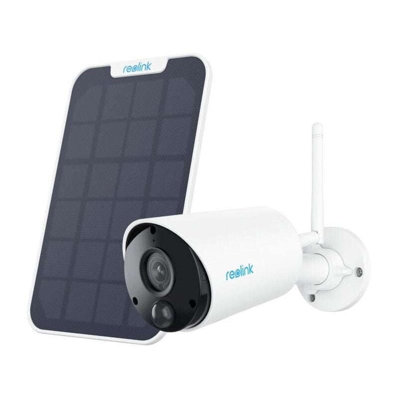 Caméra extérieure Reolink B320 - Panneau solaire - Blanc
