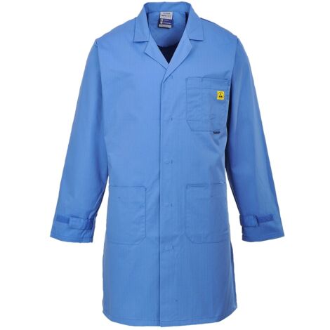 Camice Da Lavoro Blu Antistatico Esd Celeste 2XL