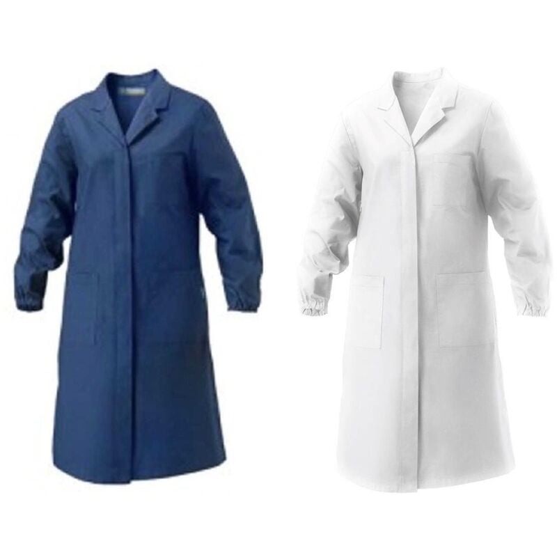 Image of Camice da Lavoro Leggero da Donna Siggi Ida Blue m