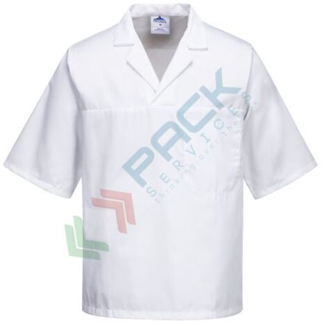 Camicia da Uomo - Camicia da panettiere | Large - White - NEUTRO (SENZA PERSONALIZZAZIONE)