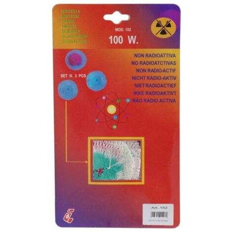 Camicie di ricambio piccole lampade (Blister 3 pezzi)