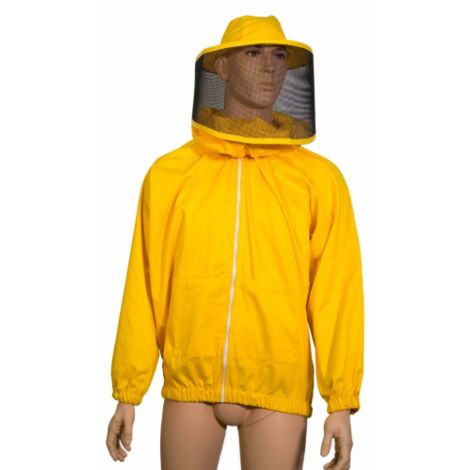 Camiciotto Compatto con Maschera Rotonda e Zip Taglia S S