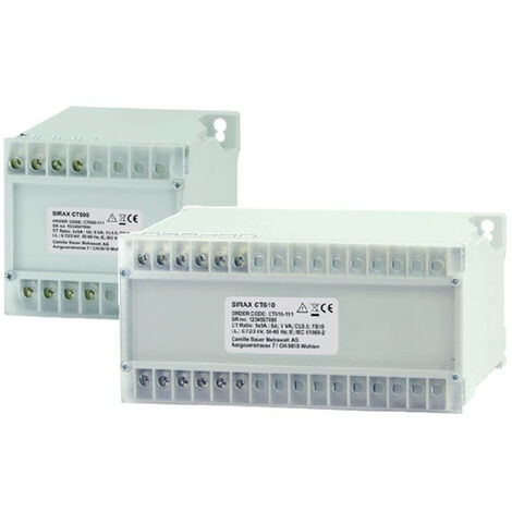 Camille Bauer CT 600 184565 Stromwandlermodul Primärstrom 5 A Sekundärstrom 5 A   Hutschienenmontage