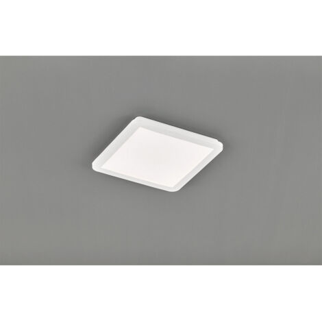 Camillus Plafón Cuadrado Led Regulable Blanco IP44 30x30 cm Trio Lighting