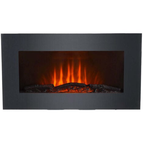 Caminetto Elettrico LED 107cm - Effetto Fiamma Realistico Per Soggiorno Moderno - Foto 2