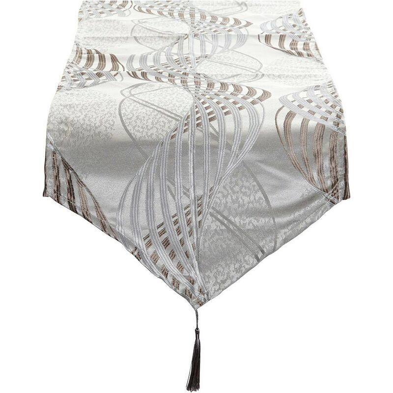 

Camino de Mesa DKD Home Decor Gris Poliéster (35 x 135 x 135 cm)