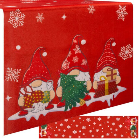 Camino de mesa navideño 180x40cm Ruhhy 22482