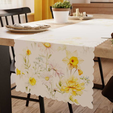 Camino de mesa navideño 38x140 Spring Glade impermeable
