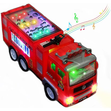 cadeaux de noël pour les enfants Pulvérisation Camion À Eau Jouet Pompier  Camion De Pompiers Voiture Jouets Éducatifs Garçon Enfants Jouet Cadeau 