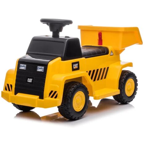 BERGHOFF Camion Elettrico con Ribaltabile CAT 6V - 1 a 3 anni - Giallo